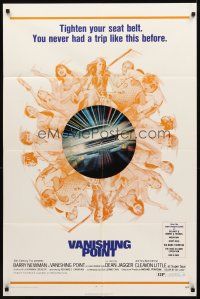 2w942 VANISHING POINT 1sh '71 car chase cult classic, you never had a trip like this before!