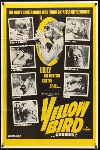 2w990 YELLOW BIRD 1sh '69 the lusty career girls who 'turn-on' after office hours!