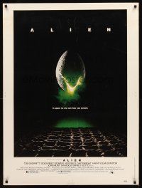 2x329 ALIEN 30x40 '79 Ridley Scott outer space sci-fi monster classic, cool hatching egg image!