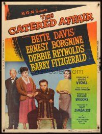 2x364 CATERED AFFAIR 30x40 '56 Debbie Reynolds, Bette Davis, Ernest Borgnine, Barry Fitzgerald