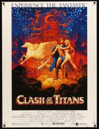 2x368 CLASH OF THE TITANS 30x40 '81 Ray Harryhausen, fantasy art by Greg & Tim Hildebrandt!
