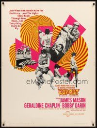 2x372 STRANGER IN THE HOUSE 30x40 '68 James Mason, Geraldine Chaplin, Darrin, it's a love-in turned kill-in!