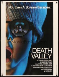 2x379 DEATH VALLEY 30x40 '82 Paul Le Mat, Catherine Hicks, cool horror artwork!