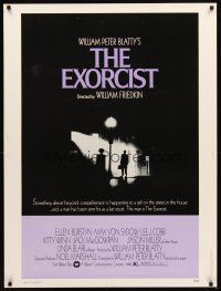 2x401 EXORCIST 30x40 '74 William Friedkin, Max Von Sydow, William Peter Blatty horror classic!
