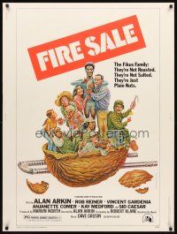 2x405 FIRE SALE 30x40 '77 Alan Arkin, Rob Reiner, they're just plain nuts, wacky Bill Elder art!