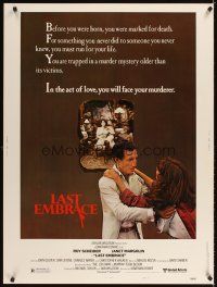 2x450 LAST EMBRACE style A 30x40 '79 Roy Scheider, Janet Margolin, directed by Jonathan Demme!