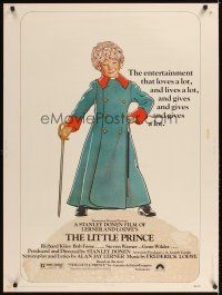 2x461 LITTLE PRINCE 30x40 '74 Richard Amsel art of classic Antoine de Saint-Exupery character!