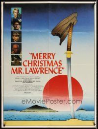 2x269 MERRY CHRISTMAS MR. LAWRENCE English 30x40 '83 David Bowie in World War II Japan!