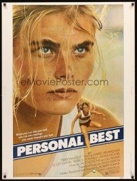 2x491 PERSONAL BEST 30x40 '82 great close-up of athletic determined Mariel Hemingway!
