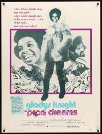 2x493 PIPE DREAMS 30x40 '76 Gladys Knight sings, great full-length image of the singer!