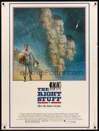 2x508 RIGHT STUFF 30x40 '83 great Tom Jung montage art of the first NASA astronauts!