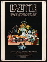 2x527 SONG REMAINS THE SAME 30x40 '76 Led Zeppelin, really cool rock & roll montage art!