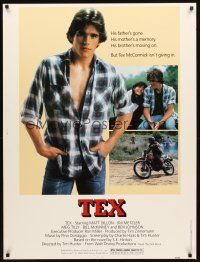 2x553 TEX 30x40 '82 young Matt Dillon, Meg Tilly & Emilio Estevez, from S.E. Hinton's novel!