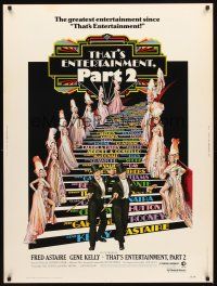 2x556 THAT'S ENTERTAINMENT PART 2 style B 30x40 '75 Fred Astaire, Gene Kelly & many MGM greats!