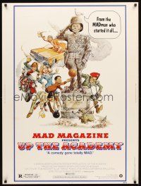 2x566 UP THE ACADEMY 30x40 '80 MAD Magazine, Jack Rickard art of Alfred E. Newman!