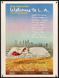 2x577 WELCOME TO L.A. 30x40 '77 Alan Rudolph, Robert Altman, City of the One Night Stands!