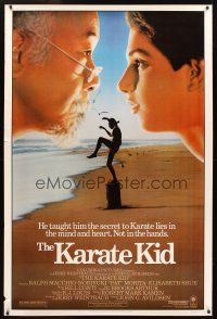 2x178 KARATE KID 40x60 '84 Pat Morita, Ralph Macchio, teen martial arts classic!