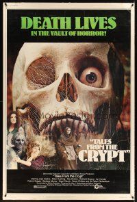 2x191 TALES FROM THE CRYPT 40x60 '72 Cushing, Joan Collins, from E.C. comics, cool skull image!