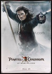 2x140 PIRATES OF THE CARIBBEAN: AT WORLD'S END bus stop '07 Orlando Bloom as Will Turner!