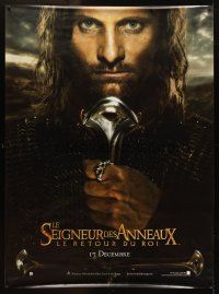 2x099 LORD OF THE RINGS: THE RETURN OF THE KING teaser French 1p '03 Viggo Mortensen as Aragorn!