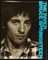 2x088 BRUCE SPRINGSTEEN: THE RIVER 37x47 music poster '80 includes Summer Tour '81 snipe!