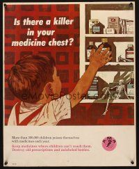 2x057 AMA heavy stock March style special 19x23 '60s is there a killer in your medicine chest?!
