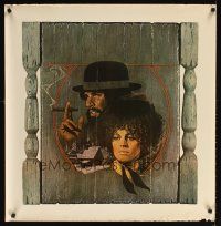 2x319 McCABE & MRS. MILLER special 30x31 '71 Altman, Warren Beatty, Julie Christie, Amsel art!