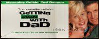 2x205 GETTING EVEN WITH DAD vinyl banner '94 father & son Macaulay Culkin & Ted Danson!