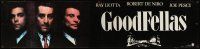 2x206 GOODFELLAS vinyl banner '90 Robert De Niro, Joe Pesci, Ray Liotta, Martin Scorsese classic!