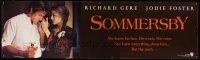 2x224 SOMMERSBY vinyl banner '93 Richard Gere returns to Jodie Foster after 7 years, or does he!
