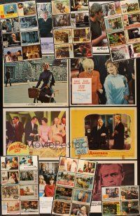 3a067 LOT OF 52 LOBBY CARDS '50s-80s great images from a variety of different movies!
