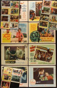 3a076 LOT OF 29 LOBBY CARDS '50s Linda Darnell, Cornel Wilde, Charles Bronson, Glenn Ford & more!