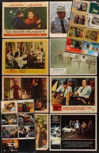 3a082 LOT OF 23 COMPLETE & INCOMPLETE LOBBY CARD SETS '56-97 Jerry Lewis, Clint Eastwood & more!