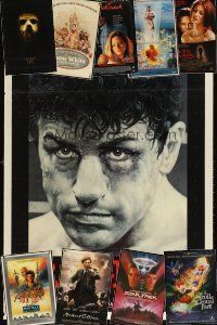 3a177 LOT OF 45 UNFOLDED ONE-SHEETS '80s-2010s Raging Bull, Friday the 13th & more!