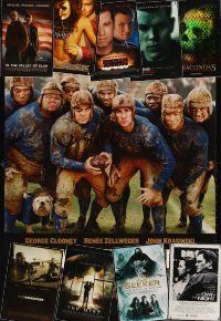 3a180 LOT OF 43 LESSER CONDITION UNFOLDED DOUBLE-SIDED ONE-SHEETS '94 - '08 Leatherheads & more!