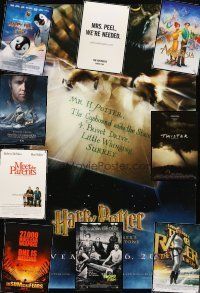 3a185 LOT OF 39 UNFOLDED DOUBLE-SIDED ONE-SHEETS '89 - '05 Harry Potter, Meet the Parents & more!