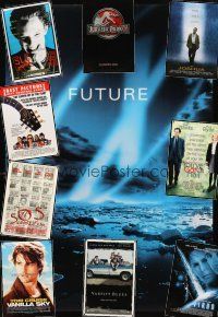 3a193 LOT OF 32 UNFOLDED DOUBLE-SIDED ONE-SHEETS '98 - '03 X-Files, SLC Punk, Vanilla Sky + more!