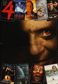 3a198 LOT OF 30 UNFOLDED DOUBLE-SIDED ONE-SHEETS INCLUDING 3 SHAFT POSTERS '90s-00s w/ much more!