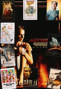 3a205 LOT OF 27 UNFOLDED DOUBLE-SIDED ONE-SHEETS '00s High Tension, 40 Year Old Virgin + more!