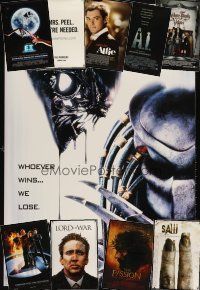 3a207 LOT OF 25 UNFOLDED DOUBLE-SIDED ONE-SHEETS '91 - '07 Alien vs. Predator, Fantastic 4 +more!