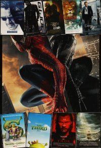 3a210 LOT OF 15 UNFOLDED DOUBLE-SIDED ONE-SHEETS '04 - '11 Spider-Man 3, Thor, Casino Royale+more