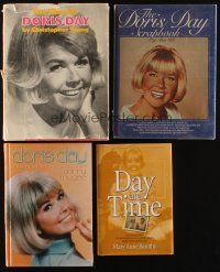 3a107 LOT OF 4 DORIS DAY HARDCOVER BOOKS '70s-80s all about the great actress!