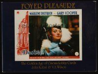3a421 FOYER PLEASURE 1st edition hardcover book '82 Golden Age of Cinema Lobby Cards by John Kobal!