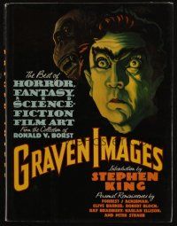 3a422 GRAVEN IMAGES 1st edition hardcover book '92 the best of horror, fantasy & sci-fi film art!