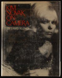 3a423 KIM NOVAK ON CAMERA second edition hardcover book '80 an illustrated biography of the star!