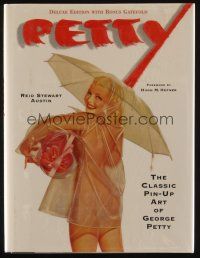 3a430 PETTY first edition hardcover book '97 The Classic Pin-Up Art of George Petty in sexy color!
