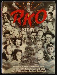 3a431 RKO STORY first edition hardcover book '82 the complete illustrated studio history!