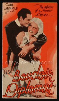 3a307 BOUDOIR DIPLOMAT herald '30 Betty Compson, the affairs of a master lover!