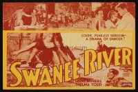3a334 SWANEE RIVER herald '31 Grant Withers & sexy Thelma Todd in a drama of danger!