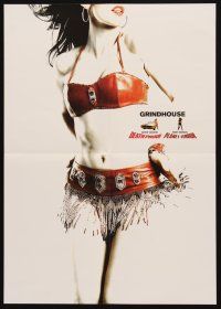 3a616 GRINDHOUSE Japanese 7.25x10.25 '07 Rodriguez & Tarantino, Planet Terror & Death Proof!
